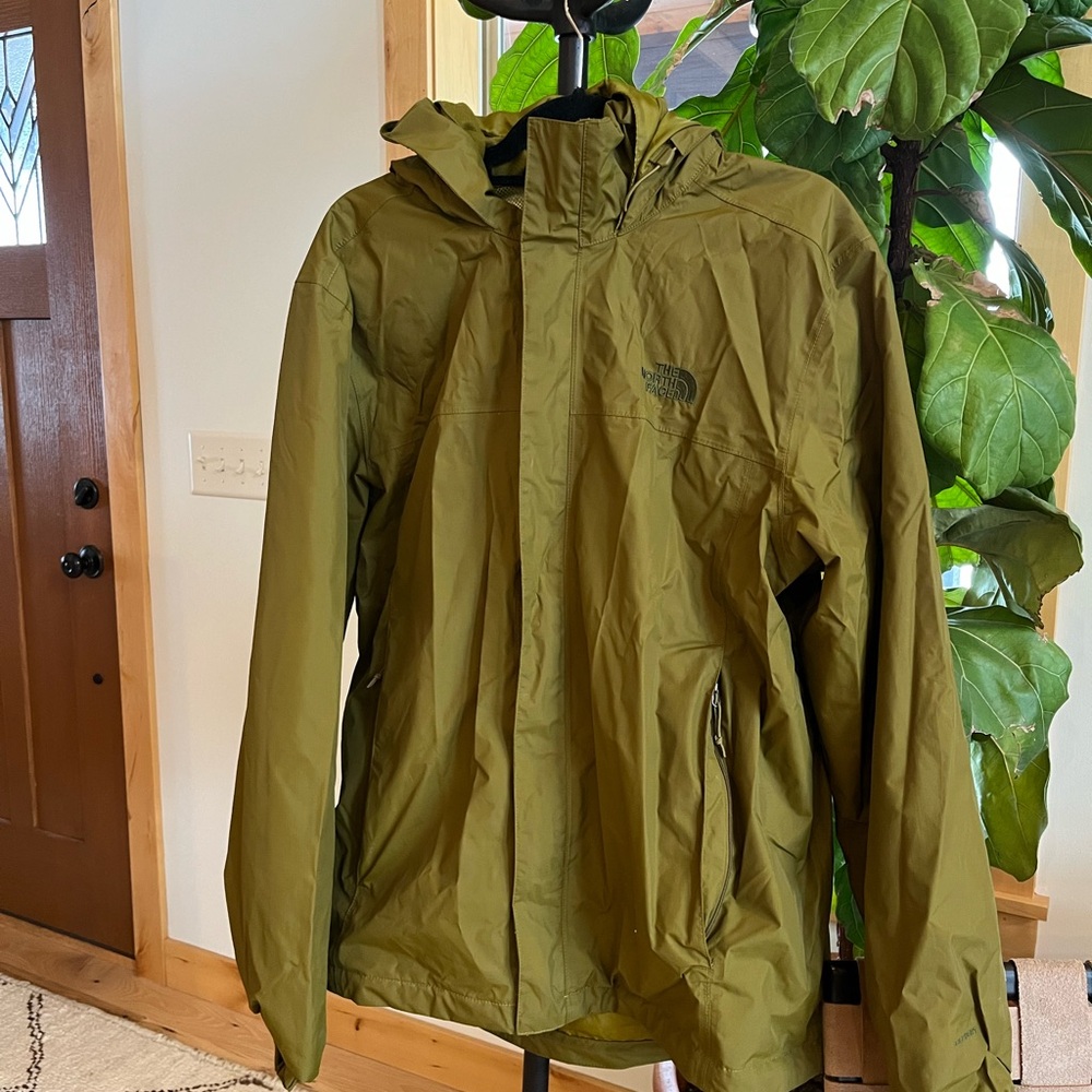Men’s lightweight, hiking jacket | waterproof | green | xl by north face - Picture 2 of 8